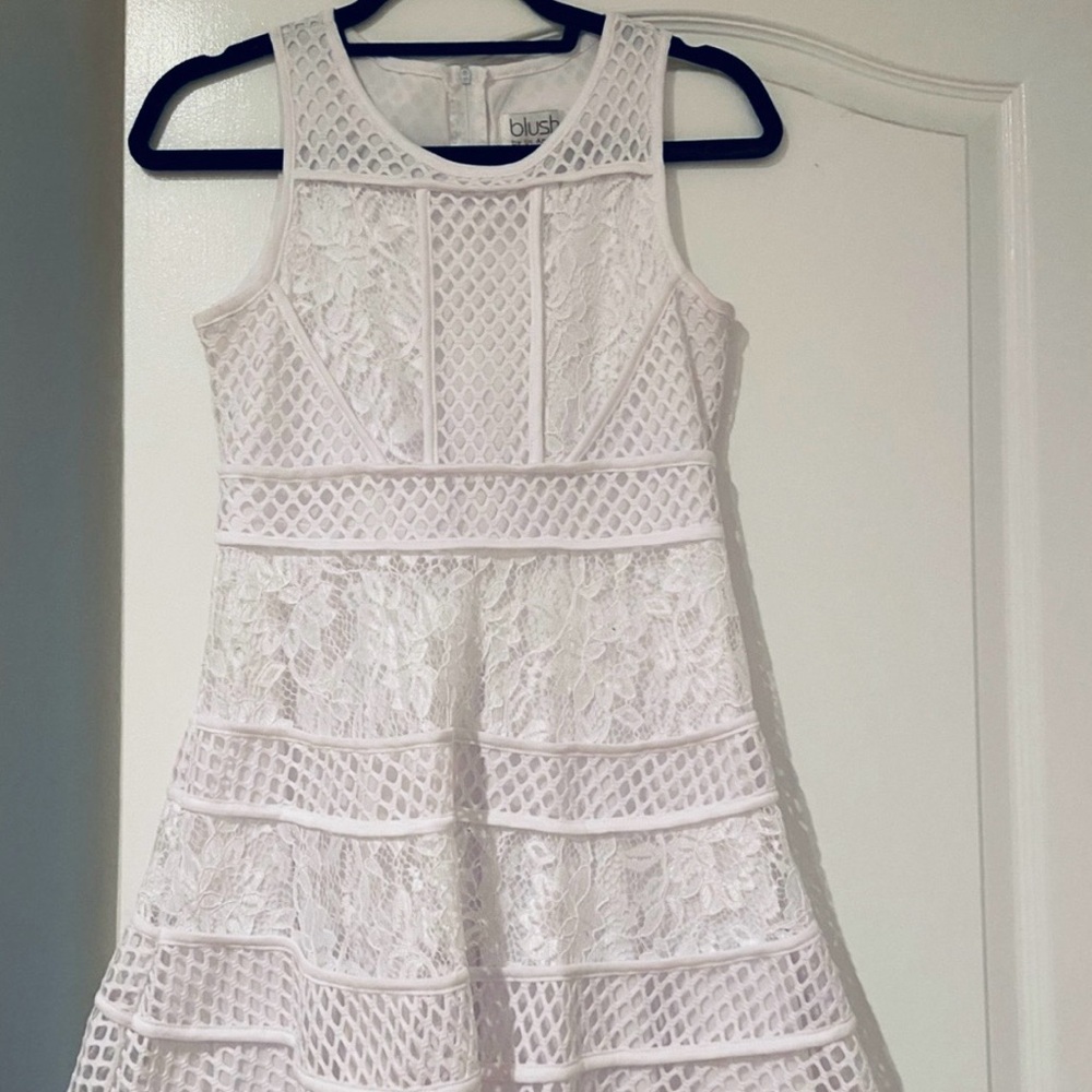 White lace dress Girls size 12